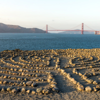 The labyrinth at Land's End
