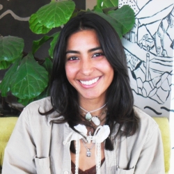 Headshot of Sara Bermudez smiling.